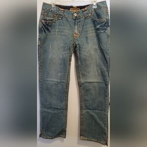 Women Iron Horse Jeans Ultra Low Rise Slim Fit Boot Cut Size 10 New